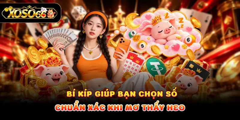 Bí kíp giúp bạn chọn số chuẩn xác khi mơ thấy heo