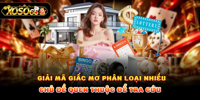 Giải mã giấc mơ phân loại nhiều chủ đề quen thuộc để tra cứu