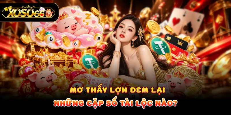 Mơ thấy lợn đem lại những cặp số tài lộc nào?